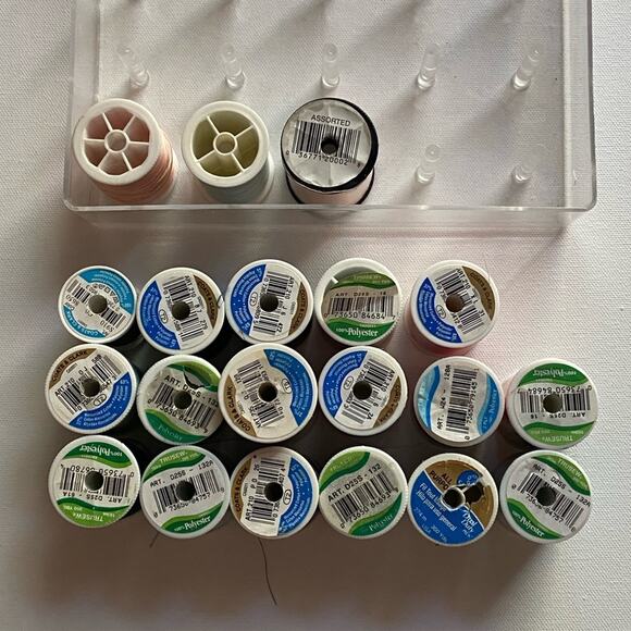 Trusew All Purpose Sewing Threads Spools Polyester Set Box Multicolor - Picture 2 of 6